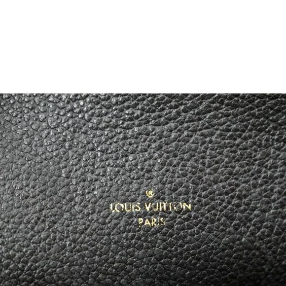 LOUIS VUITTON  Melie Empreinte Leather Hobo Shoulder Bag Black - Picture 11 of 12